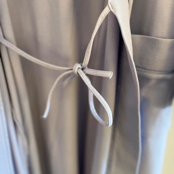 Lands' End Light Blue All-Cotton Bathrobe Sz XL - Picture 3 of 7